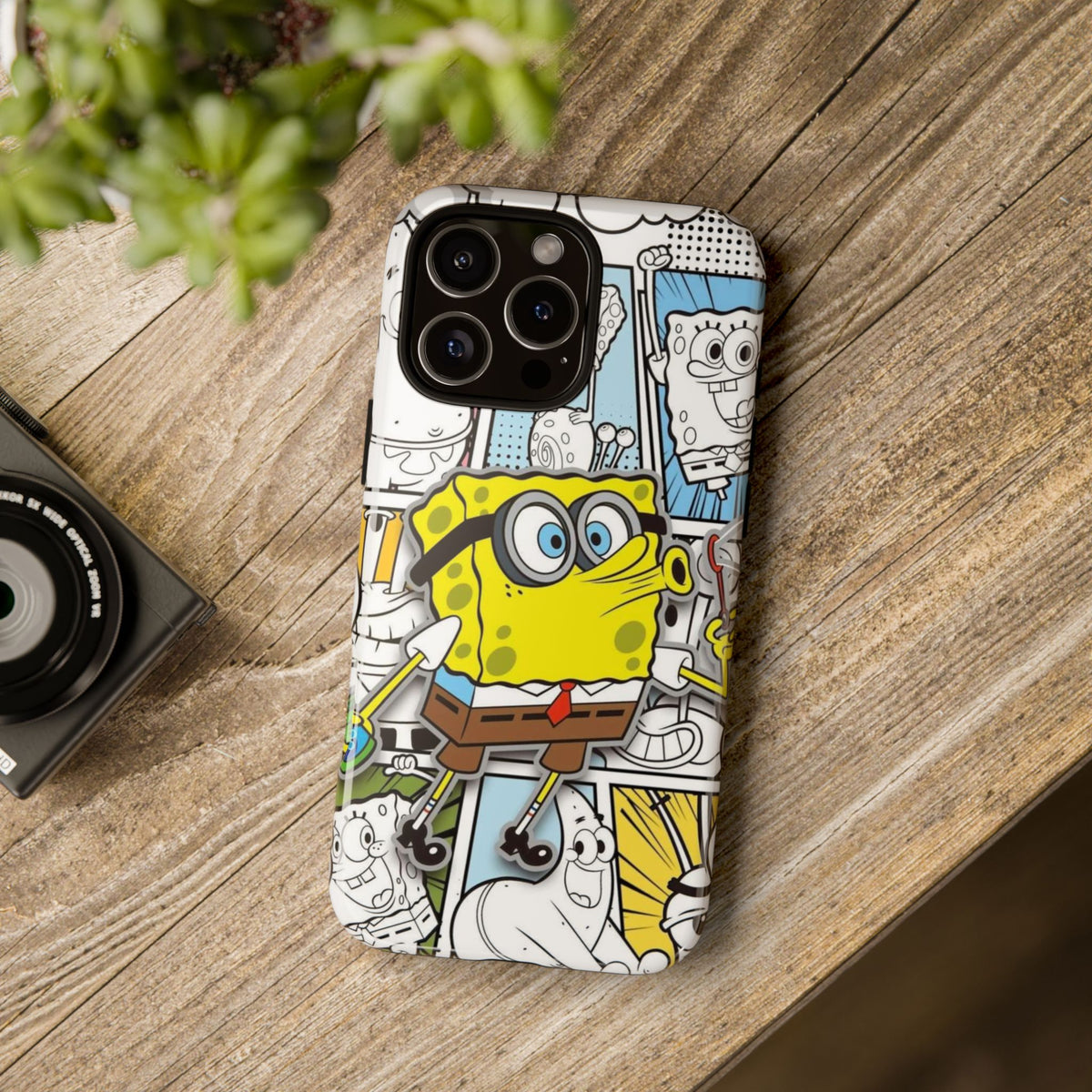 Funda Doble Capa - Bob Esponja