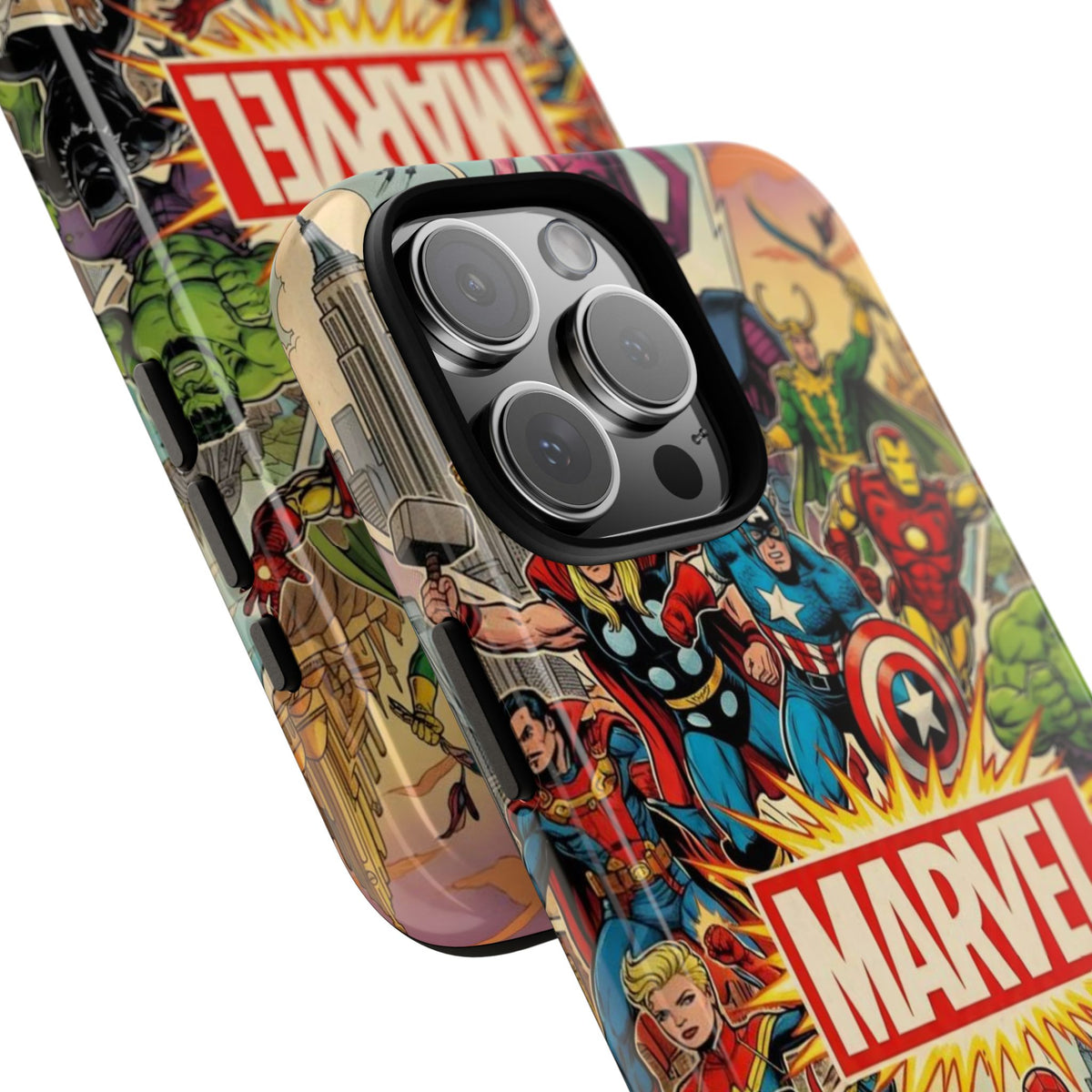 Funda Doble Capa - Marvel
