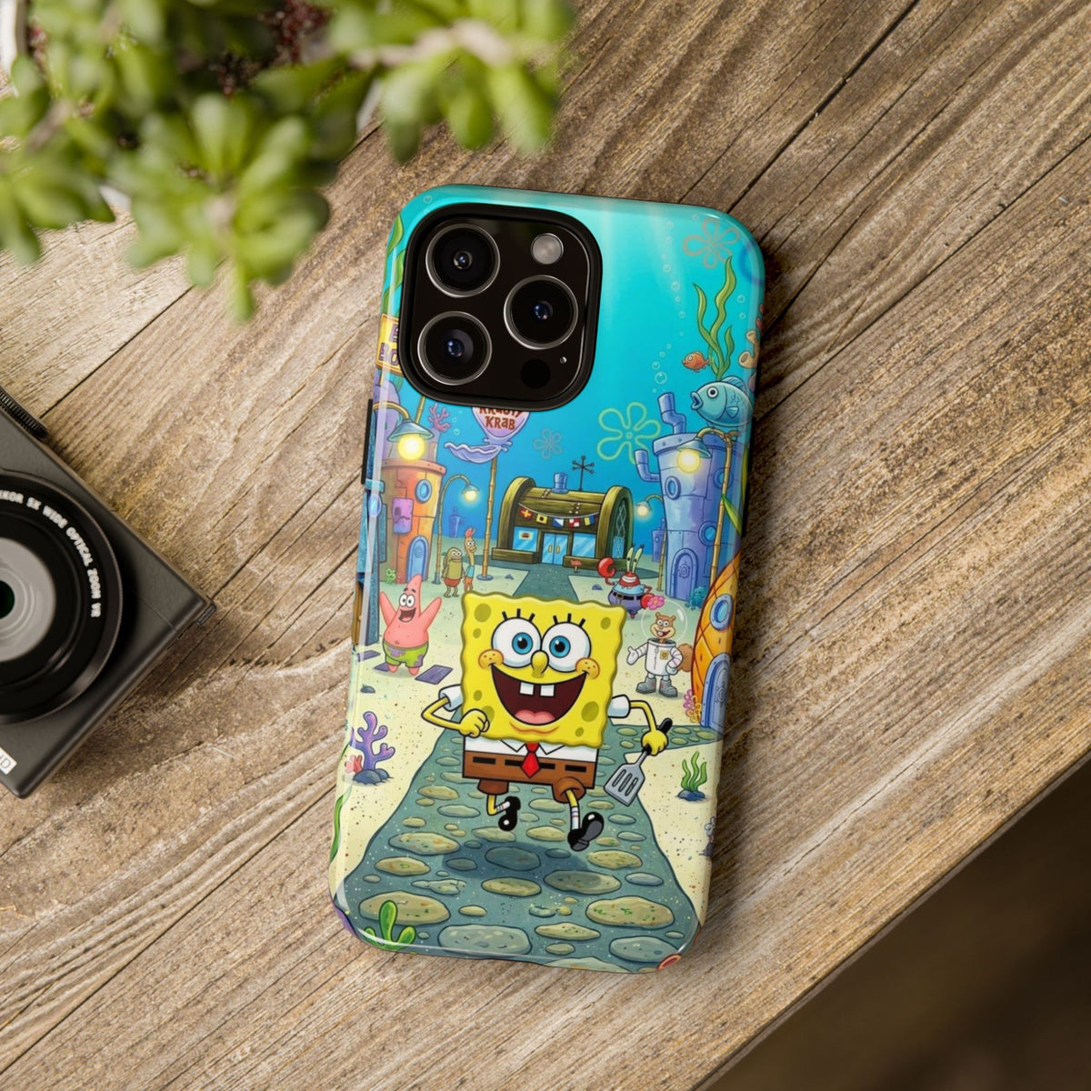 Funda Doble Capa - Bob Esponja