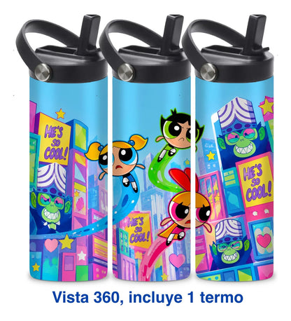 Termo Skinny - Chicas Superpoderosas