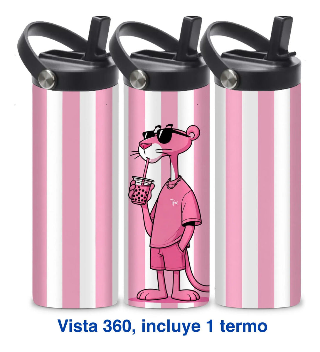 Termo Skinny - Pantera Rosa