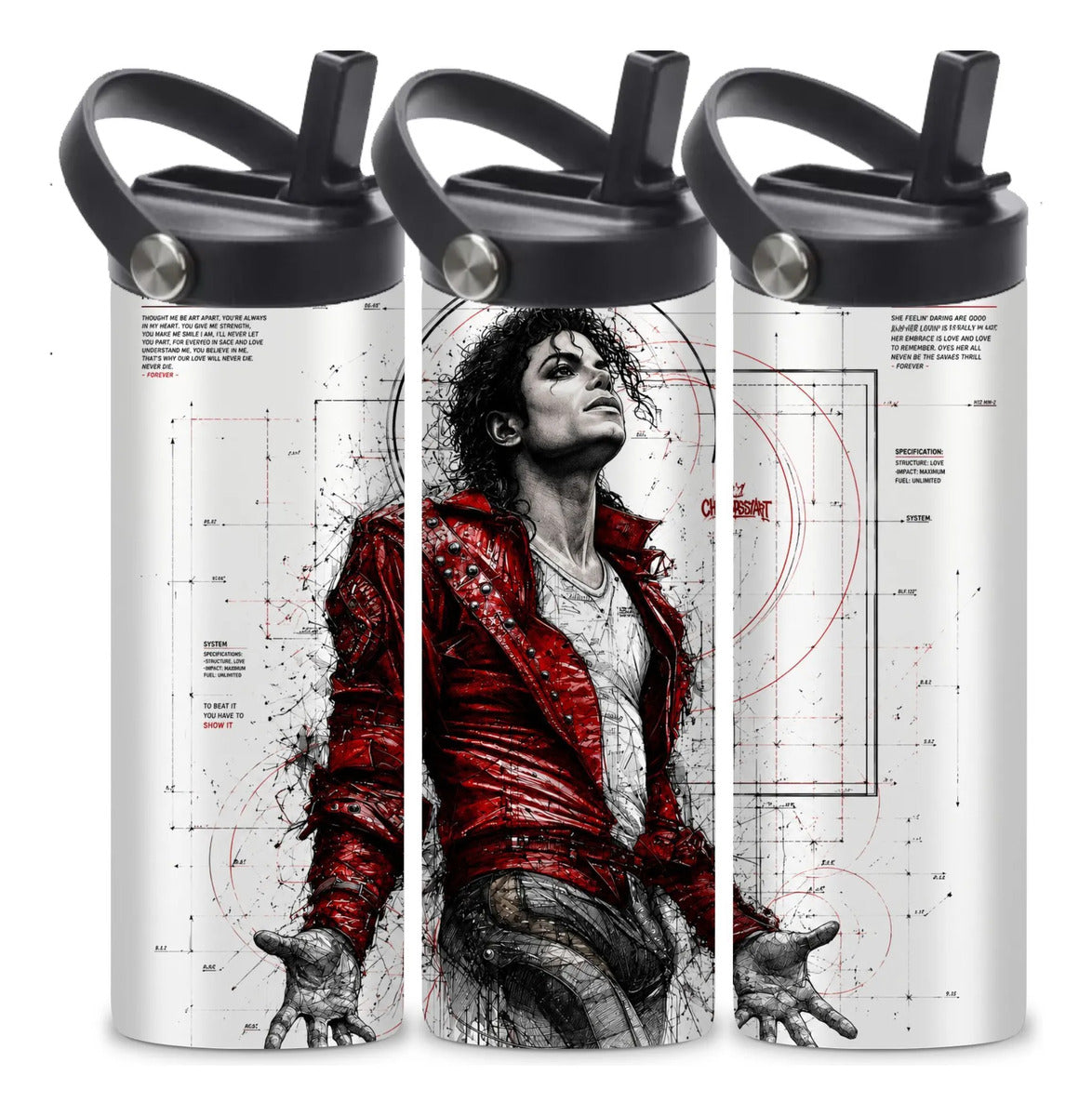 Termo Skinny - Michael Jackson