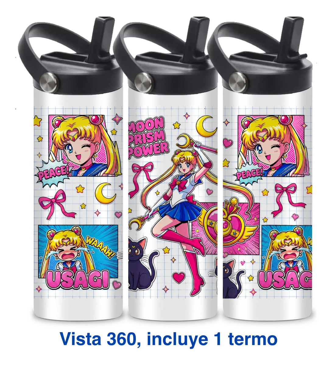 Termo Skinny - Sailor Moon