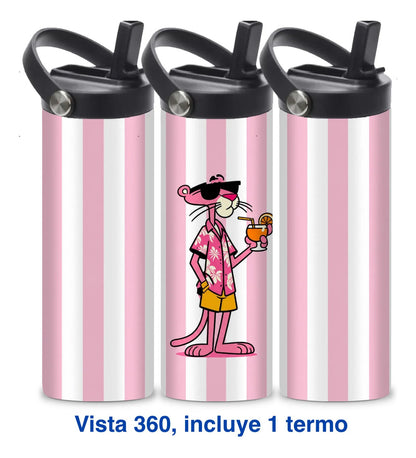 Termo Skinny - Pantera Rosa