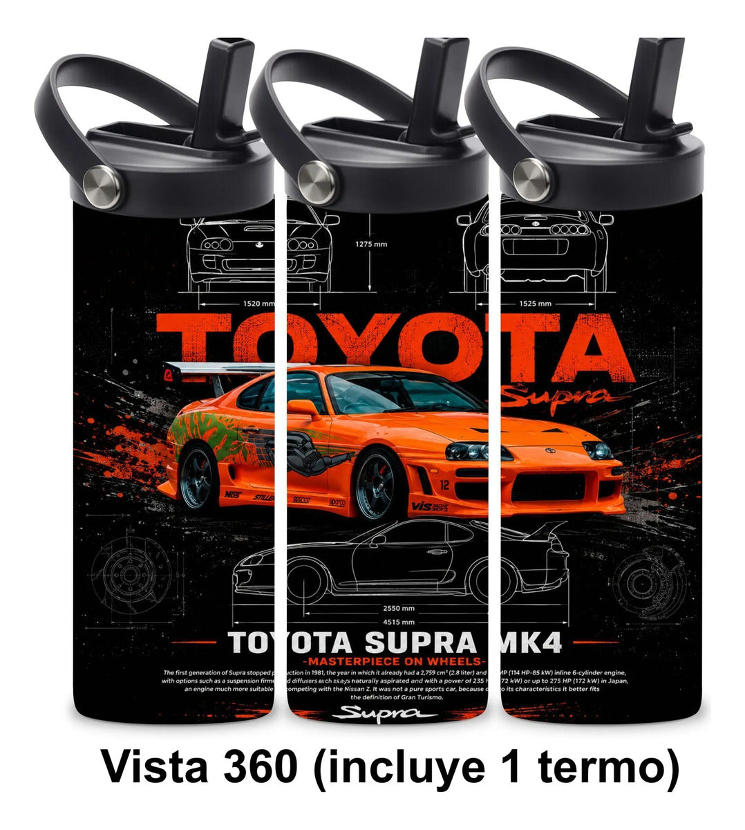 Termo Skinny - Toyota Supra