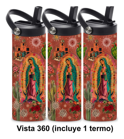 Termo Skinny - Virgen Guadalupe