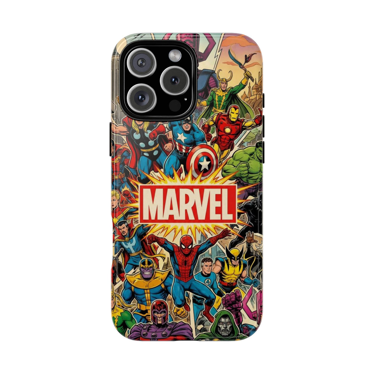 Funda Doble Capa - Marvel