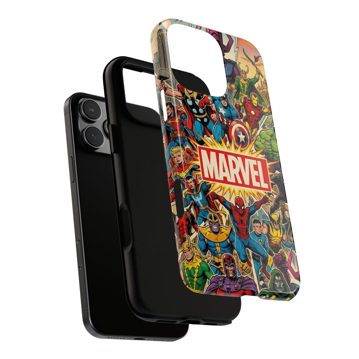 Funda Doble Capa - Marvel