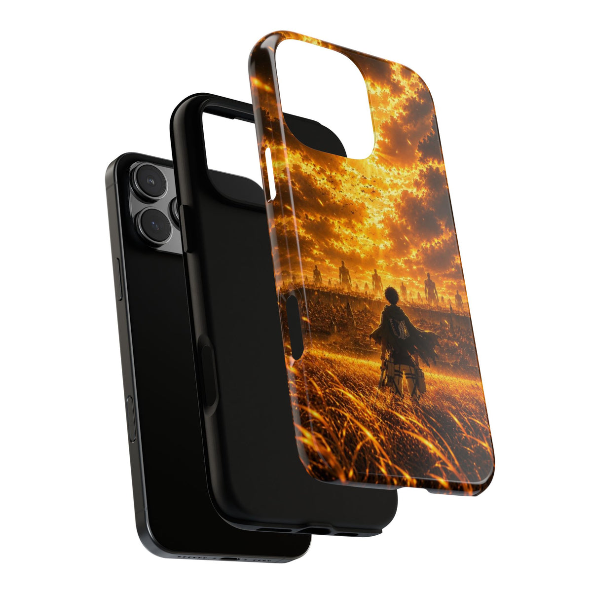 Funda Doble Capa - Atack On Titan